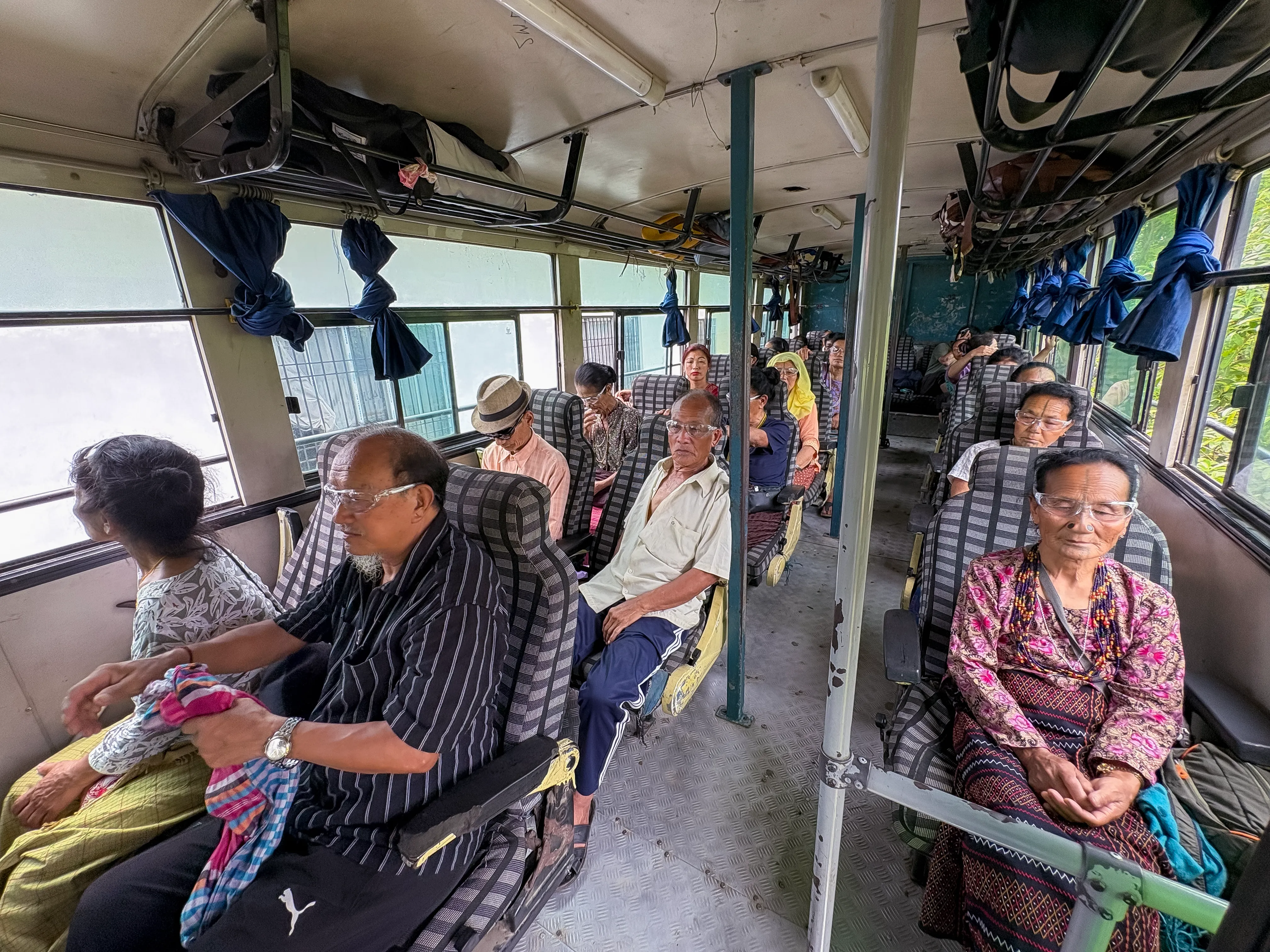 Custom-fitting prescription eyeglasses for senior citizens.